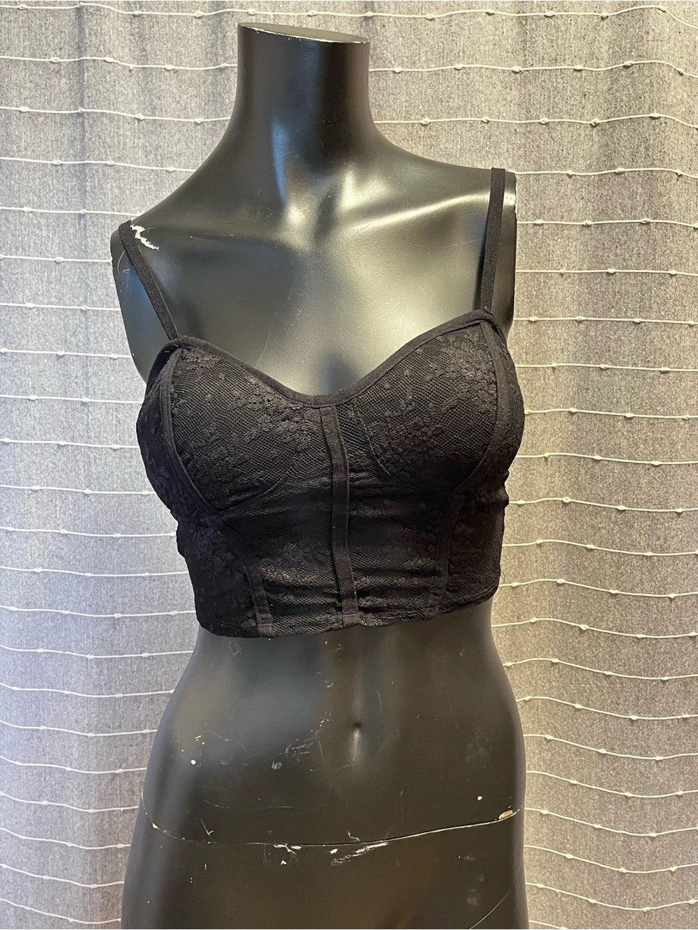 Bozzolo Lace Crop Top Bustier